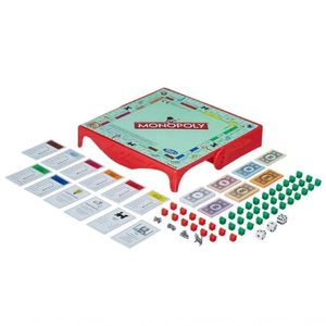 Jogo Monopoly - Grab & Go - Portátil - Hasbro