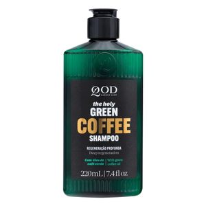 Shampoo Qod The Holy Green Coffee Regeneração Profunda 220ml