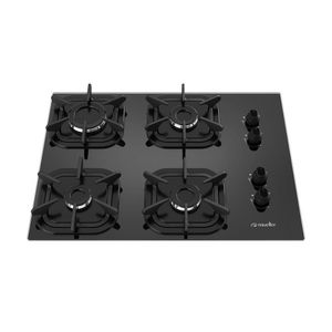 Cooktop Mueller 4 Bocas com Queimador Ultra Chama Bivolt