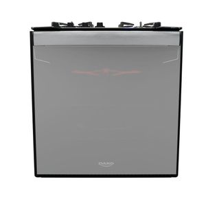 Fogão de Embutir 4 Bocas Preto com Frente Espelhada e Timer Digital Dako Diplomata Grill Style Bivolt