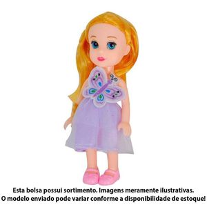 Bolsa Com Boneca - Borboleta Com Boneca -  - Dm Toys