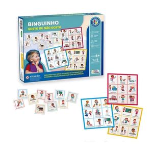 Jogo Binguinho Gosto Ou Não Gosto - Pais E Filhos