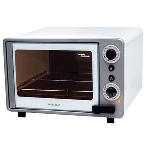 Forno Elétrico 45 Litros Grill Branco Com Cinza 220V