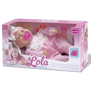 Boneca Lola Baby C- Chupeta - 35 Cm - Bambola