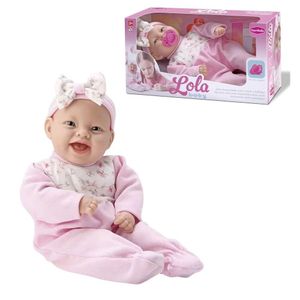 Boneca Lola Baby C- Chupeta - 35 Cm - Bambola