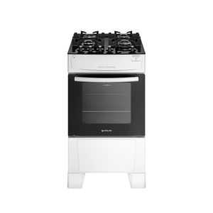 Fogão Atlas 4 Bocas branco Mônaco Top Glass com Acendimento automático - Bivolt