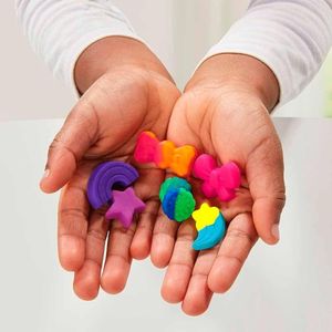 Massa De Modelar - Play-doh - Cabelos Coloridos Com Estilo - Hasbro