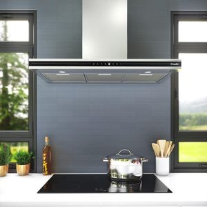 Coifa de Parede Mueller Plana 90cm Mcf0190g1 220V Inox