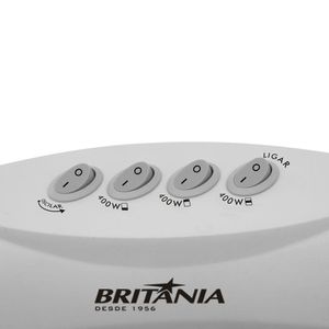 Aquecedor AB 1200W 3 Níveis Britânia 127V