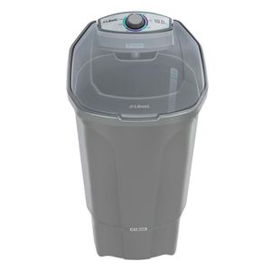 Tanquinho Lavadora Semiautomática A 10 Kg Libell Prata 127V