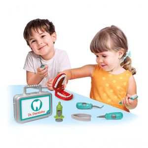 Kit Dentista Infantil - Dr. Dentinho - 8 Peças - Elka