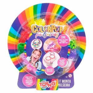 Kit Bijuterias Infantil - Colorpop Pulseiras - Toyng