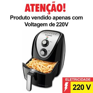 Fritadeira Elétrica Sem óleo Air Fryer Mondial 5l Grand Family Afn-50 Timer 1900w 220v