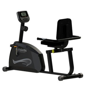Bicicleta Horizontal Athletic Training 8 Níveis De Esforço Suporta 140kg