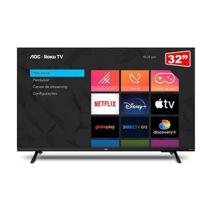 Smart Tv Aoc Roku Dled 32" Hd S5135 3 Hdmi