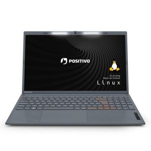 Notebook Positivo Vision C15 Intel Celeron N4020 Linux 8GB RAM 240GB SSD Lumina Bar 15.6 HD Cinza