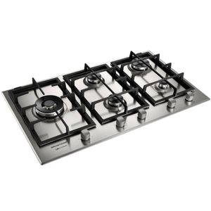 Cooktop Brastemp 5 Bocas Gourmand Bdk90Dr Inox 220V