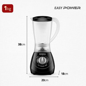 Liquidificador L550 550w Preto Mondial Preto 110v