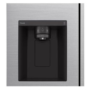Geladeira Smart LG Side by Side UVnano 611L Motor Inverter GC-L257SLP1 220V