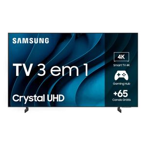 Smart TV Samsung 55" Crystal UHD 4K 2023 Dynamic Crystal Color UN55CU8000 - (Avariado)