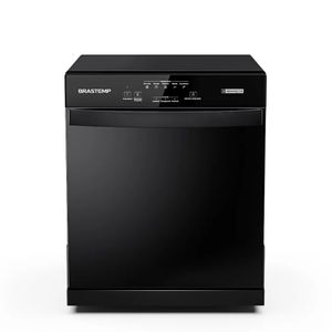 Lava-Louças Brastemp 8 Serviços Preta BLF08AE - 127V (Avariado)