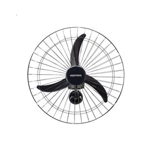 Ventilador De Parede New 60cm Preto 110v