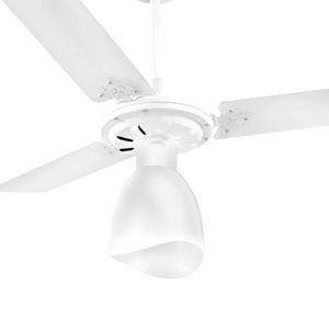 Ventilador De Teto Venti-delta New Delta Light Com 3 Pás Branco 220v
