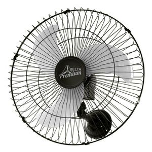 Ventilador De Parede Venti-delta Premium 60cm Preto Bivolt