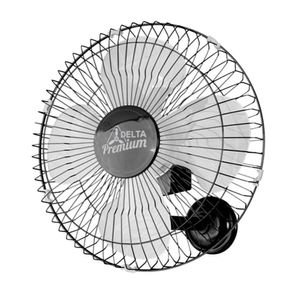 Ventilador De Parede Venti-delta Premium 50cm Preto Bivolt