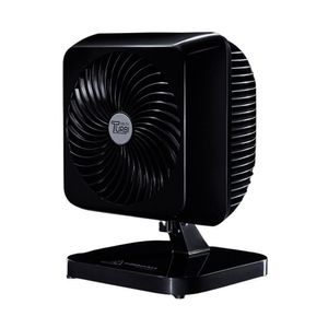 Ventilador De Mesa/ Parede Oscilante Venti-Delta Turbi 30Cm 130W Preto 220V