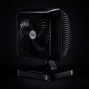 Ventilador De Mesa/ Parede Oscilante Venti-Delta Turbi 30Cm 130W Preto 220V