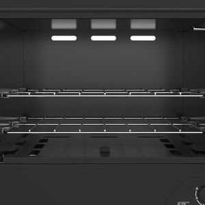 Forno Industrial Fi 77L com Base Preto Gas Glp