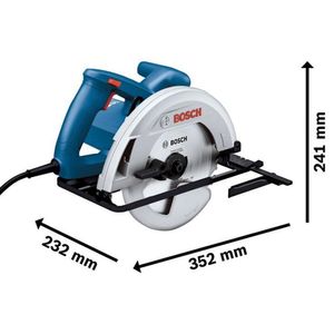 Serra Circular Bosch GKS130, 7.1/4”, 1300 Watts - 220 Volts