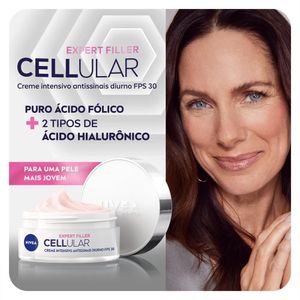 Creme Antissinais Nivea Cellular Filler Dia FPS30 52g