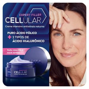 Creme Facial Nivea Cellular Antissinais Noturno 51g
