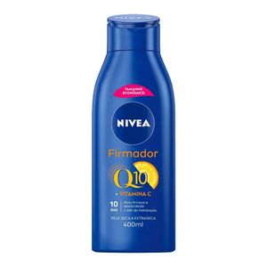 Loção Hidratante Nivea Firmador Q10 + Vitamina C para Pele Seca a Extrasseca 400ml