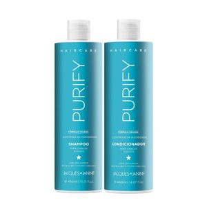 Kit Jacques Janine Purify Shampoo 450ml + Condicionador 440ml