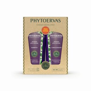 Kit Shampoo e Condicionador Phytoervas Antiqueda 250ml