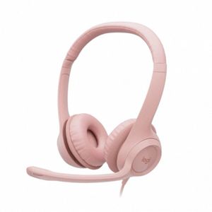 Fone de Ouvido Headset H390 Logitech, Rosa