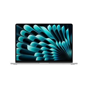 Apple  MacBook Air 15" (Chip M3 da Apple, CPU de oito núcleos e GPU de dez núcleos, 8GB Memória unificada, 256 GB) - Prateado