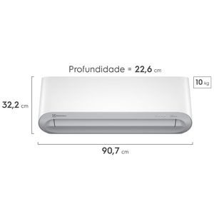 Ar-Condicionado Electrolux Split 12.000 BTUs Color Adapt Quente/Frio (UI12R/UE12R)