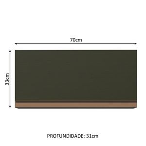Armário Aéreo Reims 1 Porta Madesa