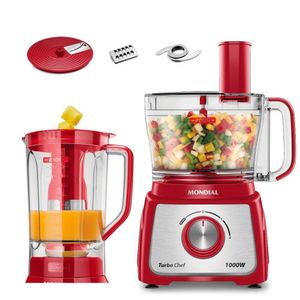 Multiprocessador Turbo Chef 5 Em 1 Mpn-01-R 127V/60Hz .