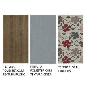Conjunto Sala De Jantar Mesa Tampo De Madeira 4 Cadeiras