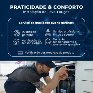 Instalação de Lava-Louças