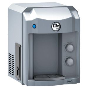 Purificador De Água Alcalina Ionizada Com Ozônio Gelada Heoxi - Top Life Prata 220v