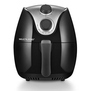 Air Fryer Fritadeira Elétrica 4L Preta Multilaser Preto 220v