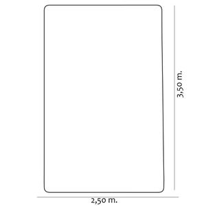 Tapete Para Sala de Estar New Bouclê 2,50x3,50 Sergipe G57 - Tapetes São Carlos