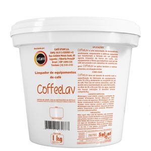 CoffeeLav limpador em pó para máquinas de café 1kg