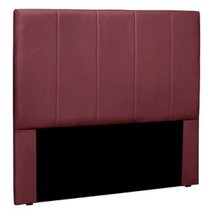 Cabeceira Decorativa King Size 1,95M Erza Veludo Vinho G63 - Gran Belo